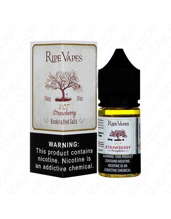 VCT Strawberry Salt Ripe Vapes 30mL