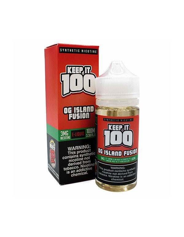 OG Island Fusion Keep It 100 TFN Ejuice 100ml