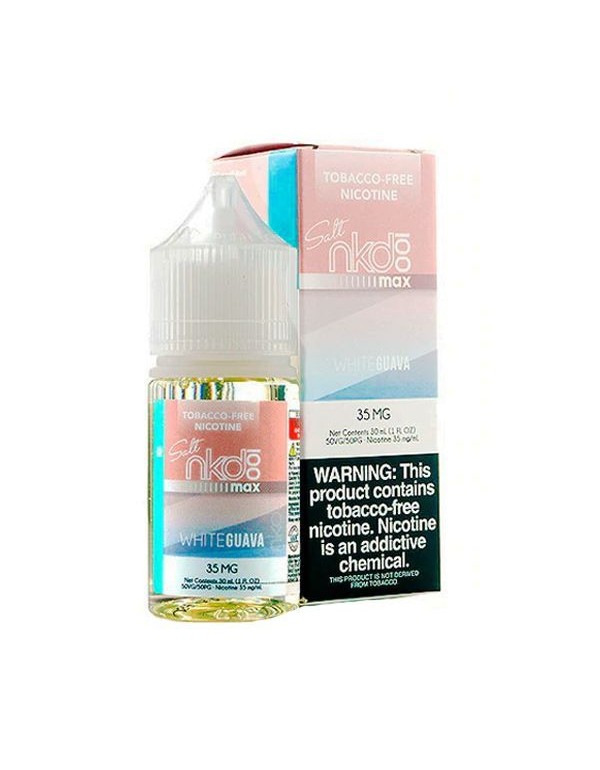 White Guava Ice NKD 100 Max TFN Salt Nic E-Juice 3...