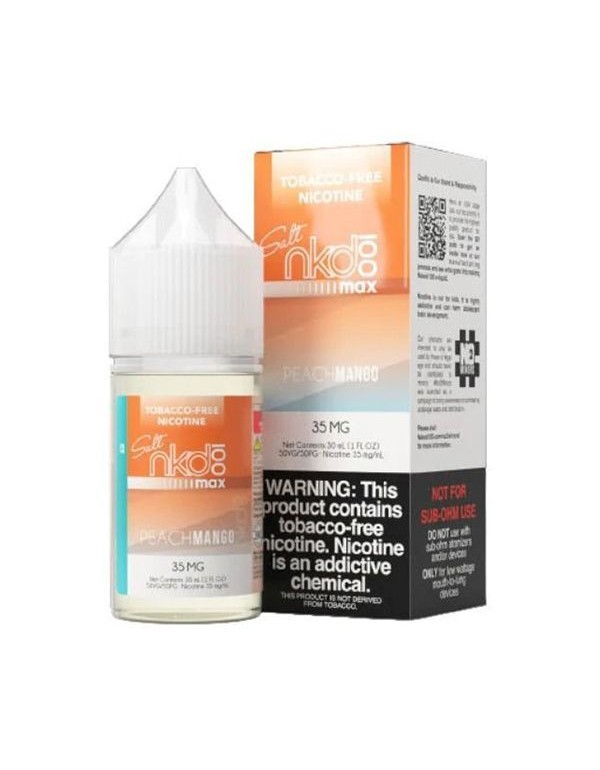 Peach Mango Ice NKD 100 Max TFN Salt Nic E-Juice 30ml